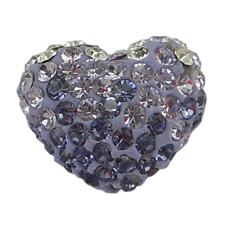 Austrian Crystal Pave Beads SH14X11MM539-1