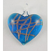 Lampwork Glass Pendants SLSP108-2