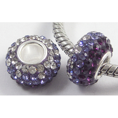 Austrian Crystal European Beads SS011-08-1