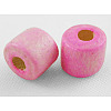 Natural Wood Tube Beads TB097Y-3-1