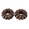 Tibetan Style Spacer Beads TIBEB-LF0720YKG-R-FF-1
