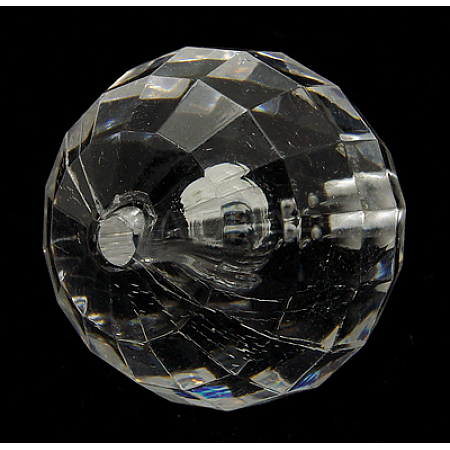 Transparent Acrylic Beads Y0XZH018-1