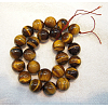 Round Tiger Eye Beads Strands Z0RQT014-1