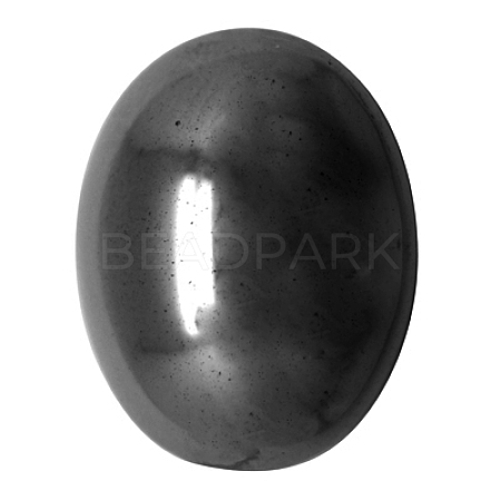 Non-Magnetic Synthetic Hematite Cabochons Z28WE022-1