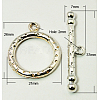 Tibetan Style Toggle Clasps ZX-RLF1408Y-NF-1