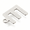 Non-Tarnish 201 Stainless Steel Charms X-STAS-C021-06P-E-3