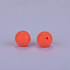 Round Silicone Focal Beads SI-JX0046A-135-2