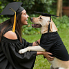 Polyester Dog Cat Clothes Graduation Party Costume AJEW-WH20115-16A-5