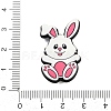 Easter Rabbit Silicone Beads SIL-V002-05B-3