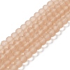 Transparent Glass Beads Strands LS-EGLA-A034-T6mm-MD20-1