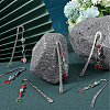 DIY Ladybug Theme Alloy Bookmarks Making Kits DIY-SC0028-17-4