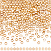 3Bags Brass Crimp Beads KK-BBC0026-09C-1