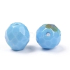 Fire-Polished Czech Glass Beads LAMP-O017-151-BM10-2