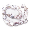Natural Keshi Pearl Beads Strands PEAR-S020-B01-3