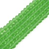 Transparent Glass Beads Strands EGLA-A044-T3mm-MD11-1