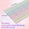 4Sets Luminous Lucky Star Origami Paper DIY-SC0027-36C-2