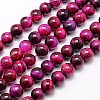 Natural Tiger Eye Beads Strands G-G544-10mm-02-1