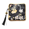 Chinese Style Floral Cloth Jewelry Storage Zipper Pouches AJEW-D063-01A-3