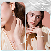 1000Pcs 4 Styles Transparent Acrylic Beads MACR-PA0001-02-4