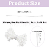 Gypsum with Cotton Cord Artificial Flower Core LS-DIY-WH20007-36A-09-2