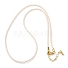 2MM Round Nylon Milan Cord Necklace Makings MAK-F038-C33-G-1
