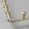 Iron Jewelry Display Stands ODIS-WH0038-66G-2