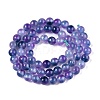 Dyed Natural White Jade Beads Strands G-T138-6mm-210-4-2
