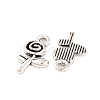 Great Valentines Day Gift Ideas Tibetan Style Alloy Charms X-LF10736Y-3