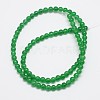 Natural & Dyed Malaysia Jade Bead Strands X-G-A146-4mm-A06-2