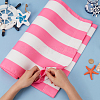 Stripe Chair Cloth Canvas AJEW-WH20002-25A-04-2