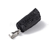 Natural Black Tourmaline Pendants G-F739-01P-4