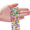 Handmade Polymer Clay Beads Strands X-CLAY-N008-008L-6