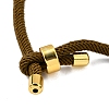 Braided Nylon Cord Bracelet Making MAK-A017-D03-19G-2