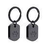 Rectangle with Paw Print 304 Stainless Steel Pet Memorial Urn Ashes Keychains STAS-WH0029-80EB-1