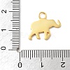 Animal 925 Sterling Silver Pendants STER-Z012-03G-06-3
