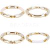 DIY Curved Tube Chunky Bracelet Making Kit DIY-NB0007-29-4