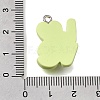 Opaque Resin Pendants RE-CBAA178-06P-3