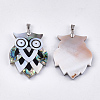 Mixed Shell Big Pendants SHEL-S275-16-2