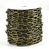 Unwelded Iron Paperclip Chains CH-S125-09B-AB-3
