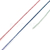 30M Gradient Color Round PET Waxed Thread OCOR-F018-02C-3