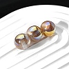 30Pcs Gradient Color Opaque Resin Beads PW-WG675F3-08-4