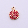 Alloy Enamel Pendants ENAM-WH0049-18G-1