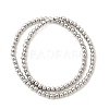 Electroplate Glass Beads Strands EGLA-F166-01A-P-2