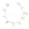 10Pcs 10 Styles Natural Freshwater Shell Beads BSHE-Z008-11-1