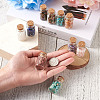 Glass Wishing Bottle Decorations STAS-CW0001-01-20