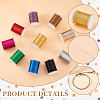 10 Rolls 10 Colors Waxed Nylon Cord DIY-WH0656-17A-4