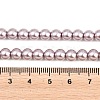 Eco-Friendly Dyed Glass Pearl Round Beads Strands HY-A002-6mm-RB017-5