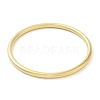 Ion Plating(IP) 304 Stainless Steel Simple Roung Ring Bangles for Women BJEW-F461-01F-G-2