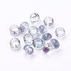Electorplated Glass Beads EGLA-E005-03-1