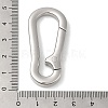 Non-Tarnish 304 Stainless Steel Keychain Clasps STAS-G321-04P-3